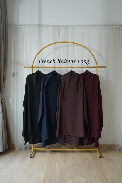 Image of French Khimar Long Muslimah Warehouse