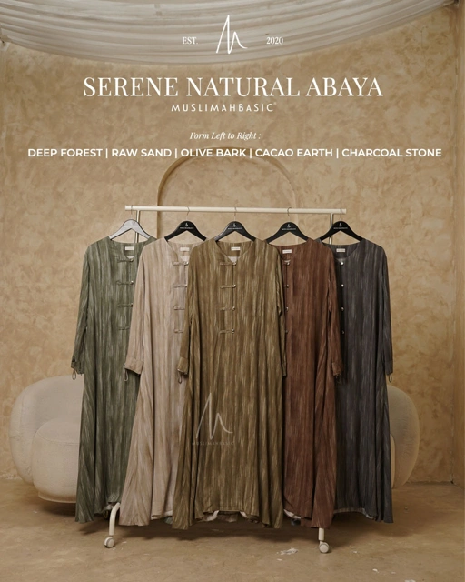 Image of SERENE NATURAL ABAYA