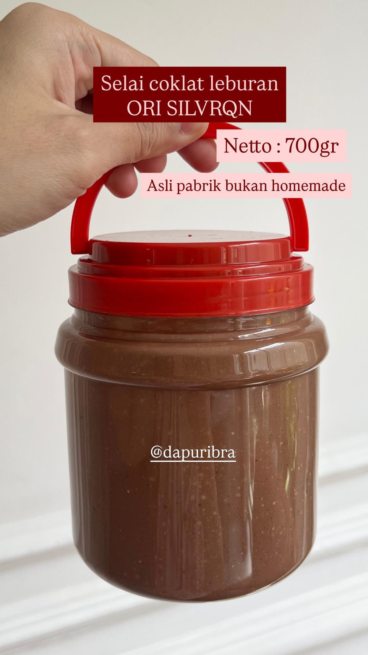 Selai Coklat Ori Leburan SLVRQN Asli Pabrik