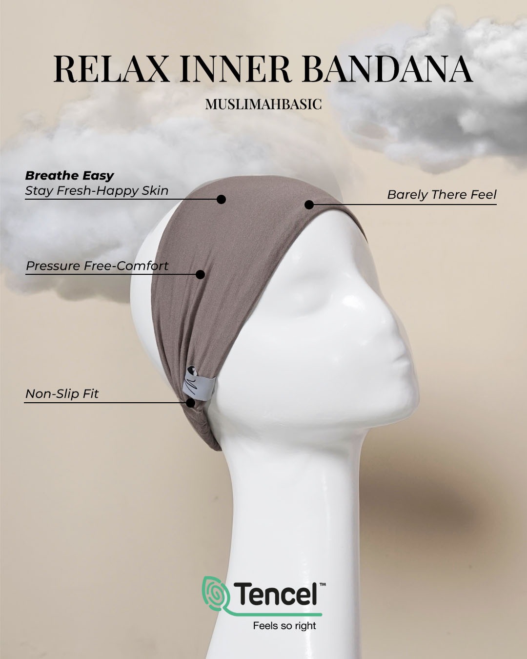 RELAX INNER BANDANA