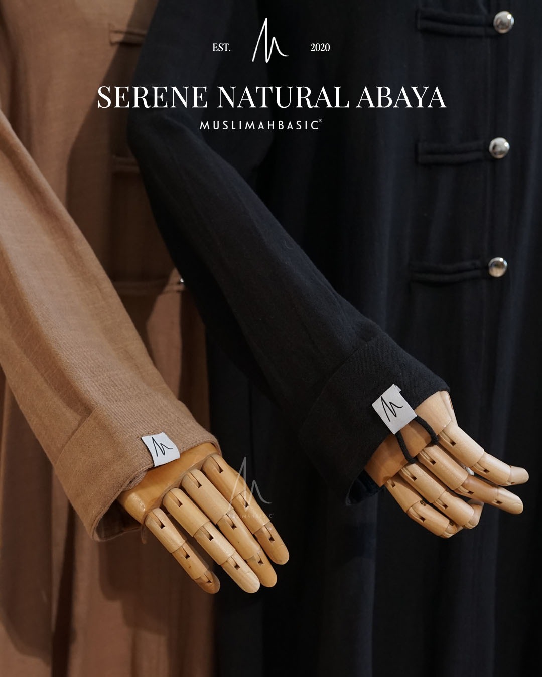 Serene Natural Abaya 2