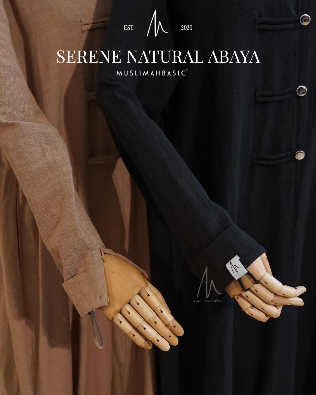 Serene Natural Abaya 2