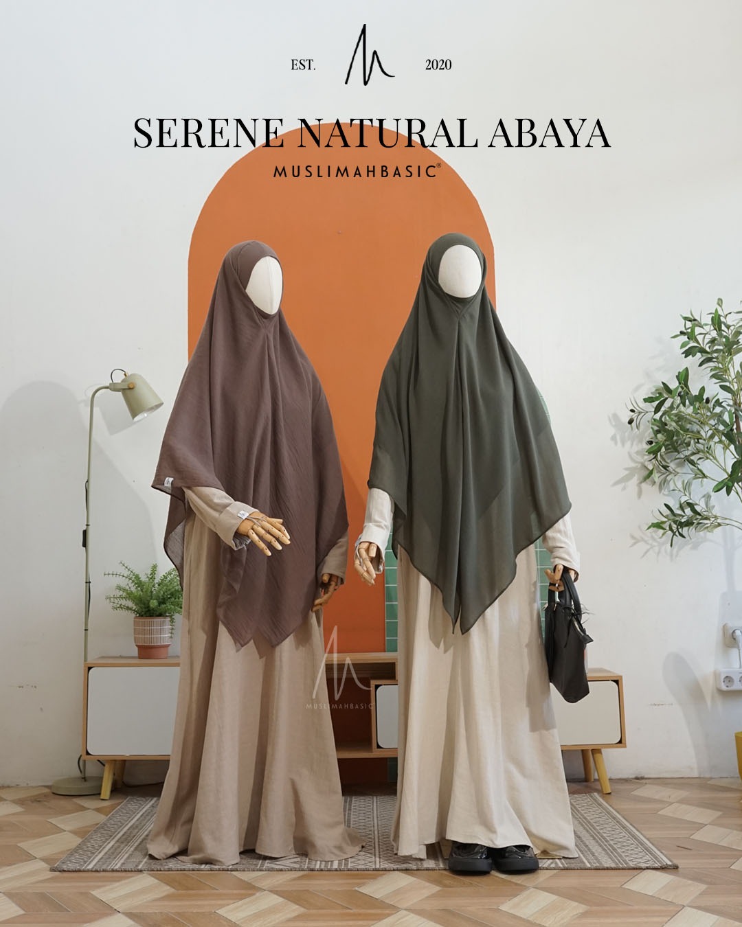 Serene Natural Abaya 2