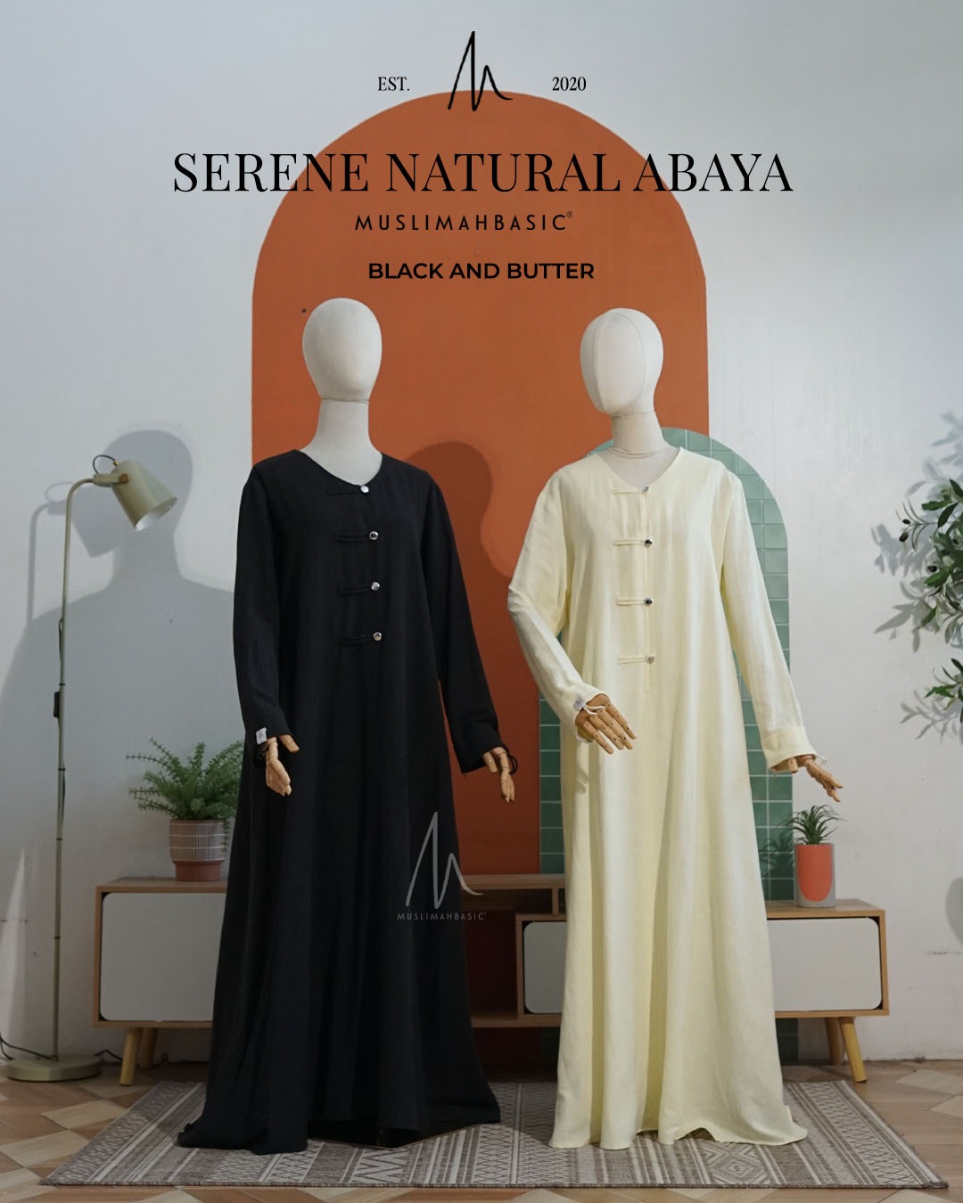 Serene Natural Abaya 2