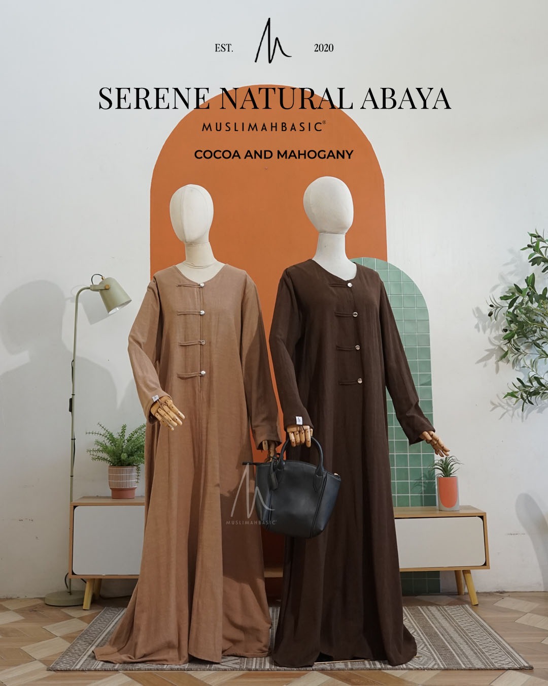 Serene Natural Abaya 2