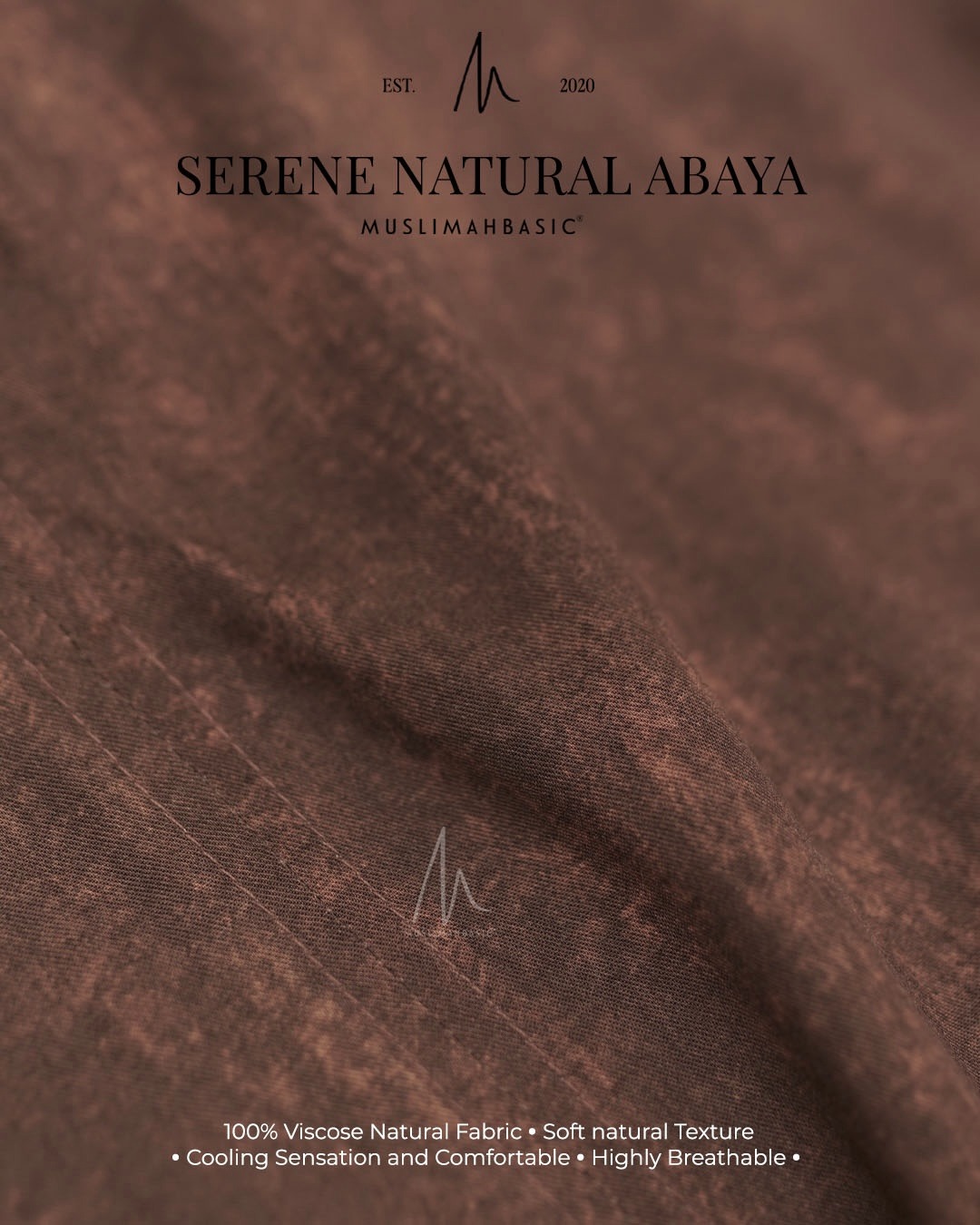 Serene Natural Abaya V3