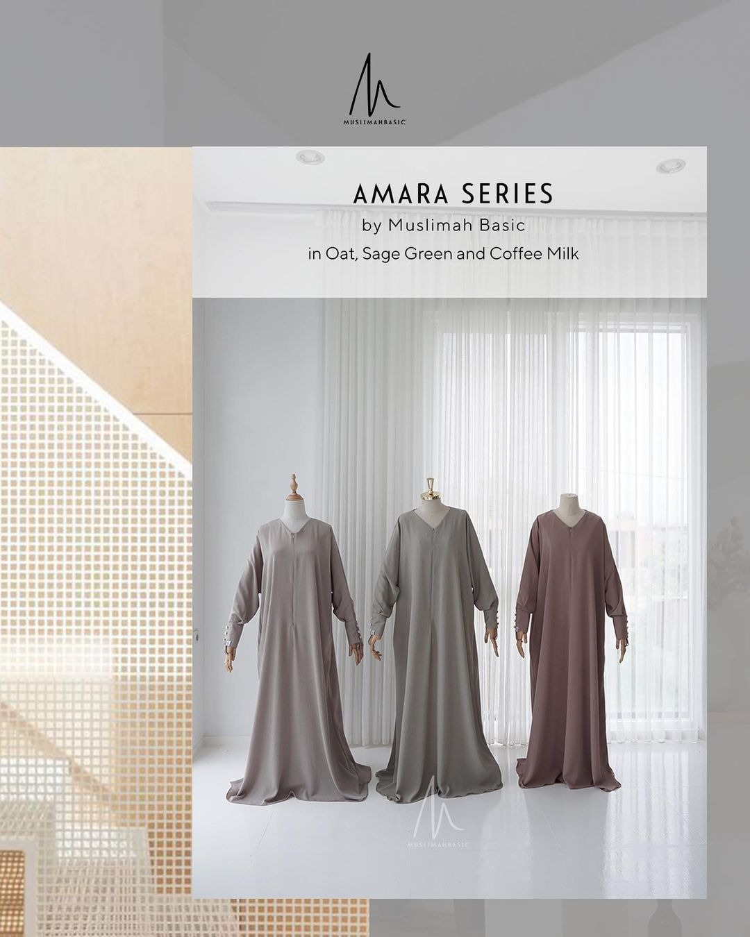 Defect Sale - Abaya Amara Premium Snowsheer