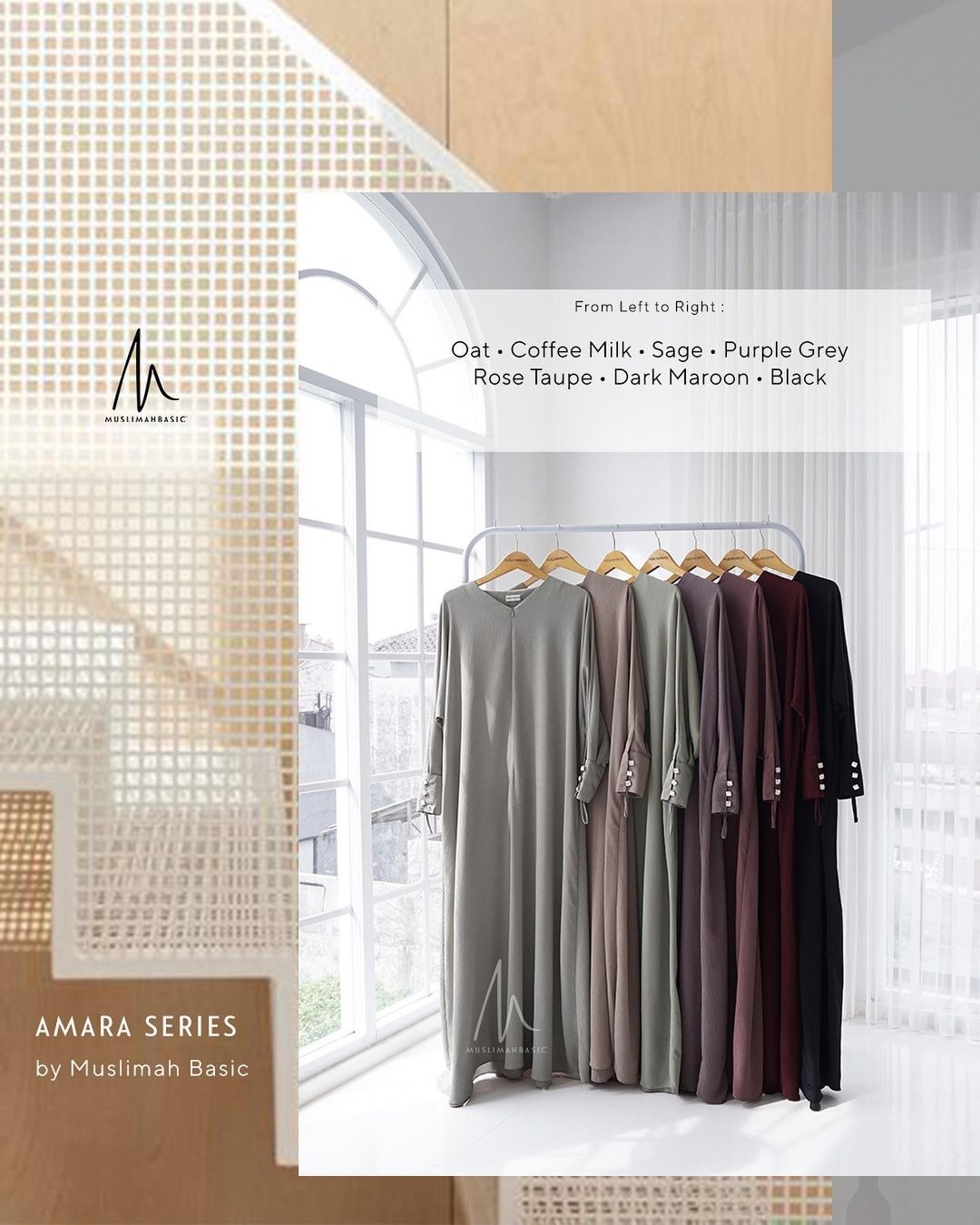 Defect Sale - Abaya Amara Premium Snowsheer