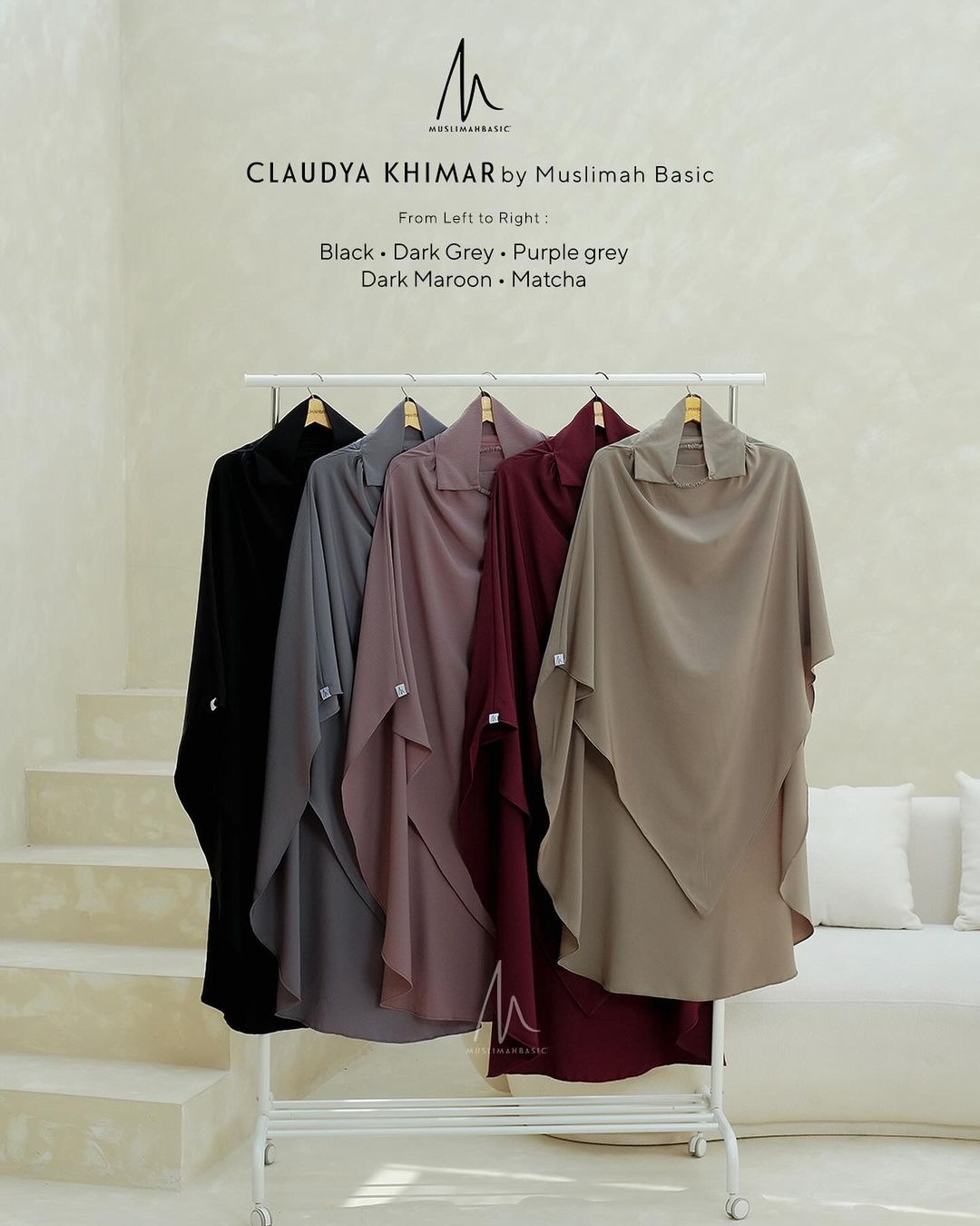 French Khimar Claudya
