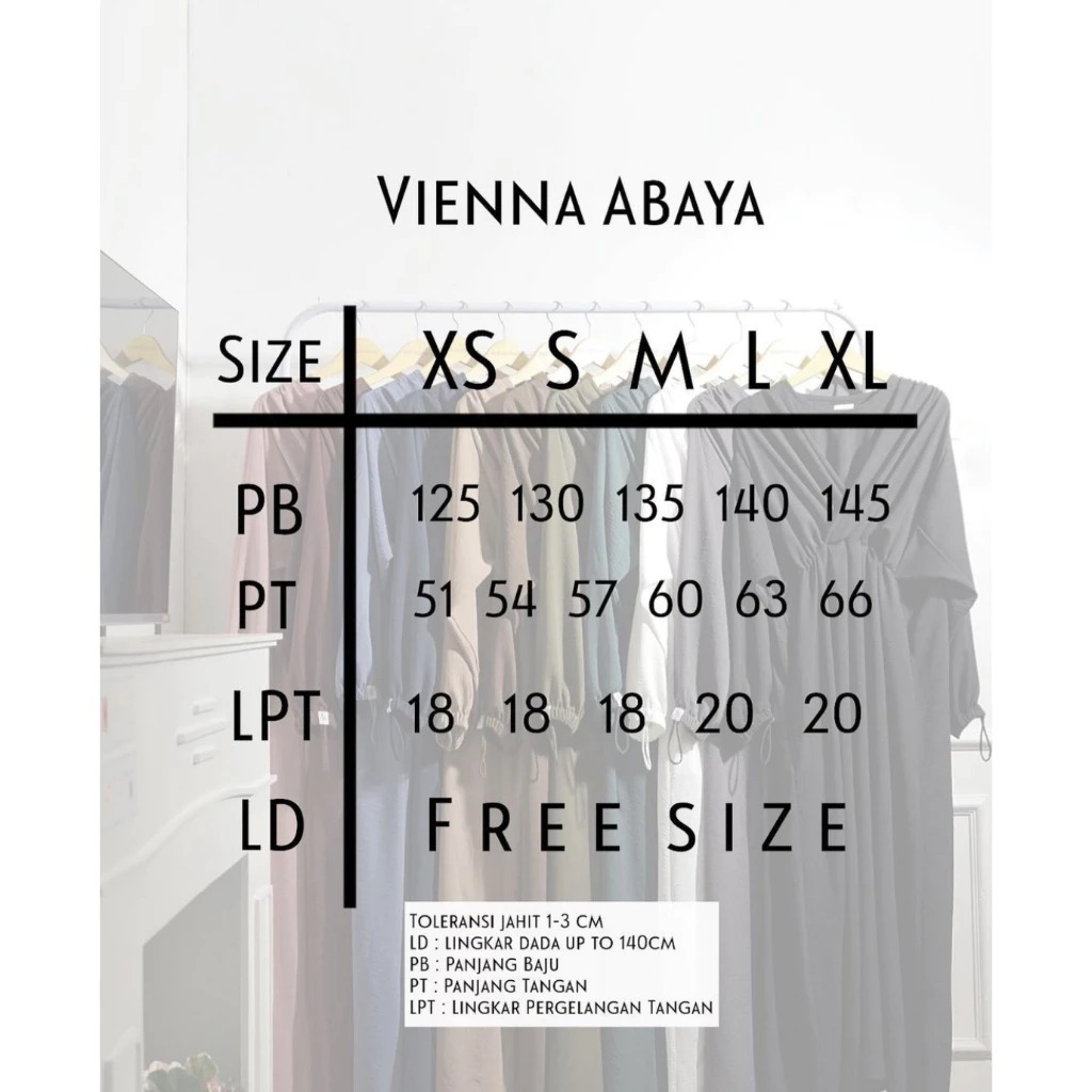 Defect Sale - Vienna Abaya