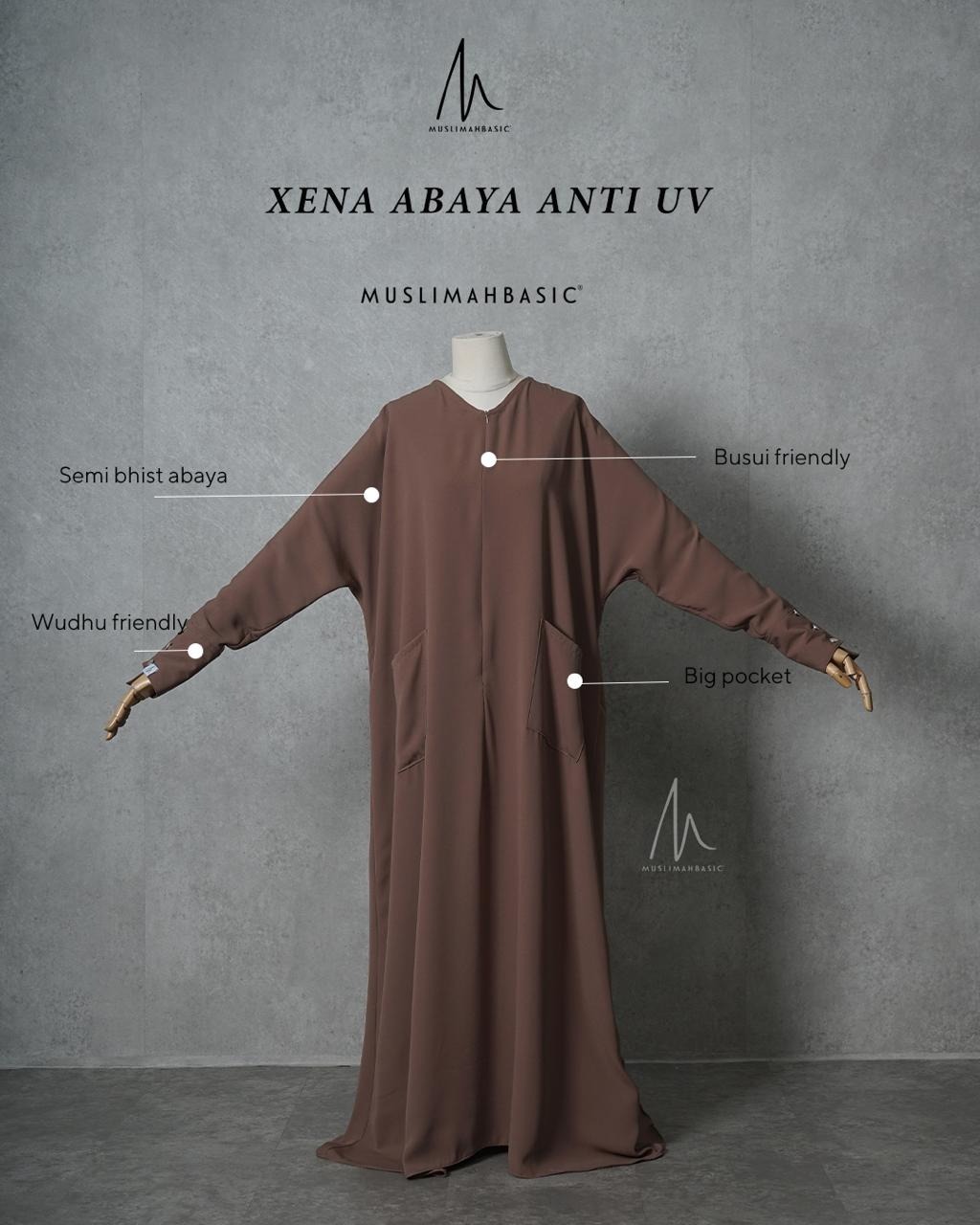 Xena Abaya Zura Anti UV