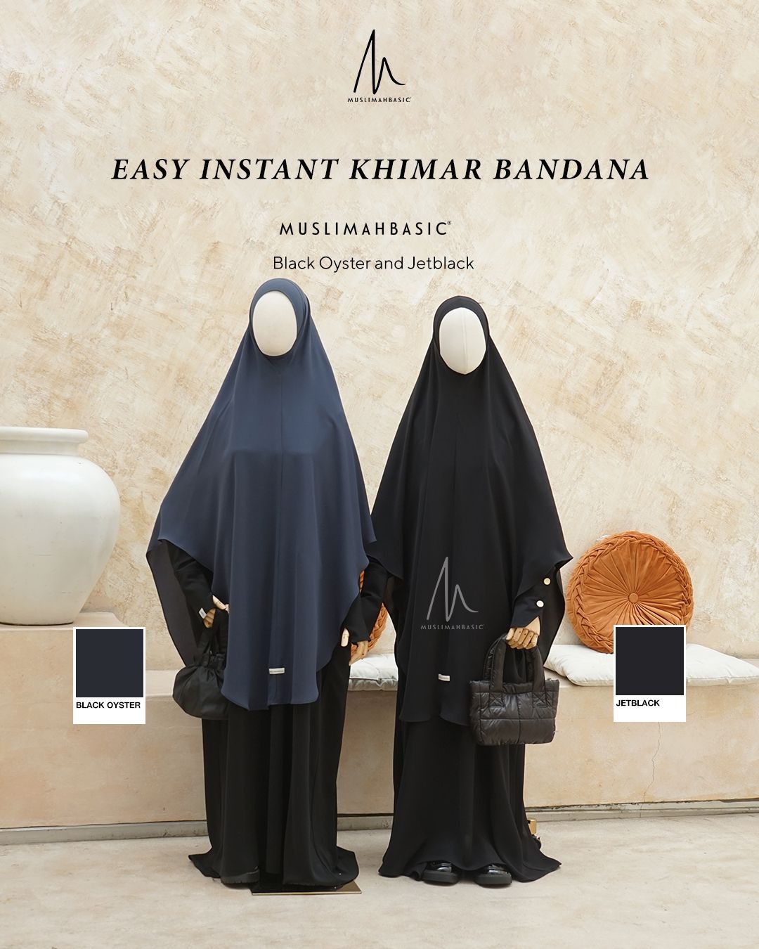 PO- EASY INSTANT KHIMAR BANDANA ANTI UV
