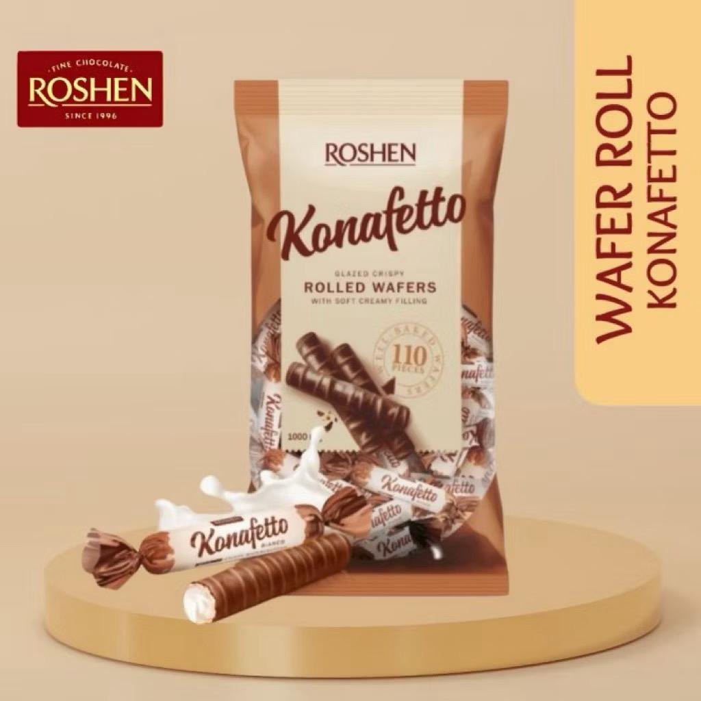 Konafetto Chocolate Wafer Roll