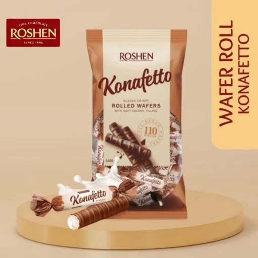 Image of Konafetto Chocolate Wafer Roll