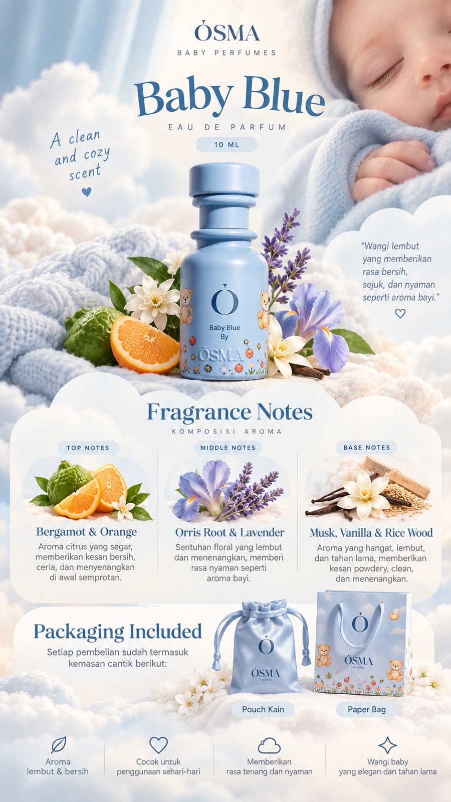 OSMA BABY PARFUME ORIGINAL SAUDI