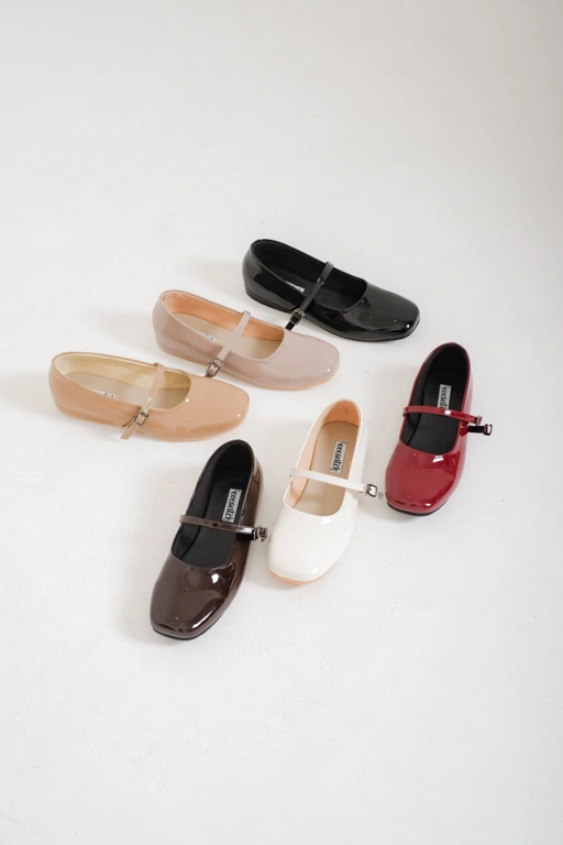 Image of Sada FlatGlossy - Mary Jane Flat Wanita