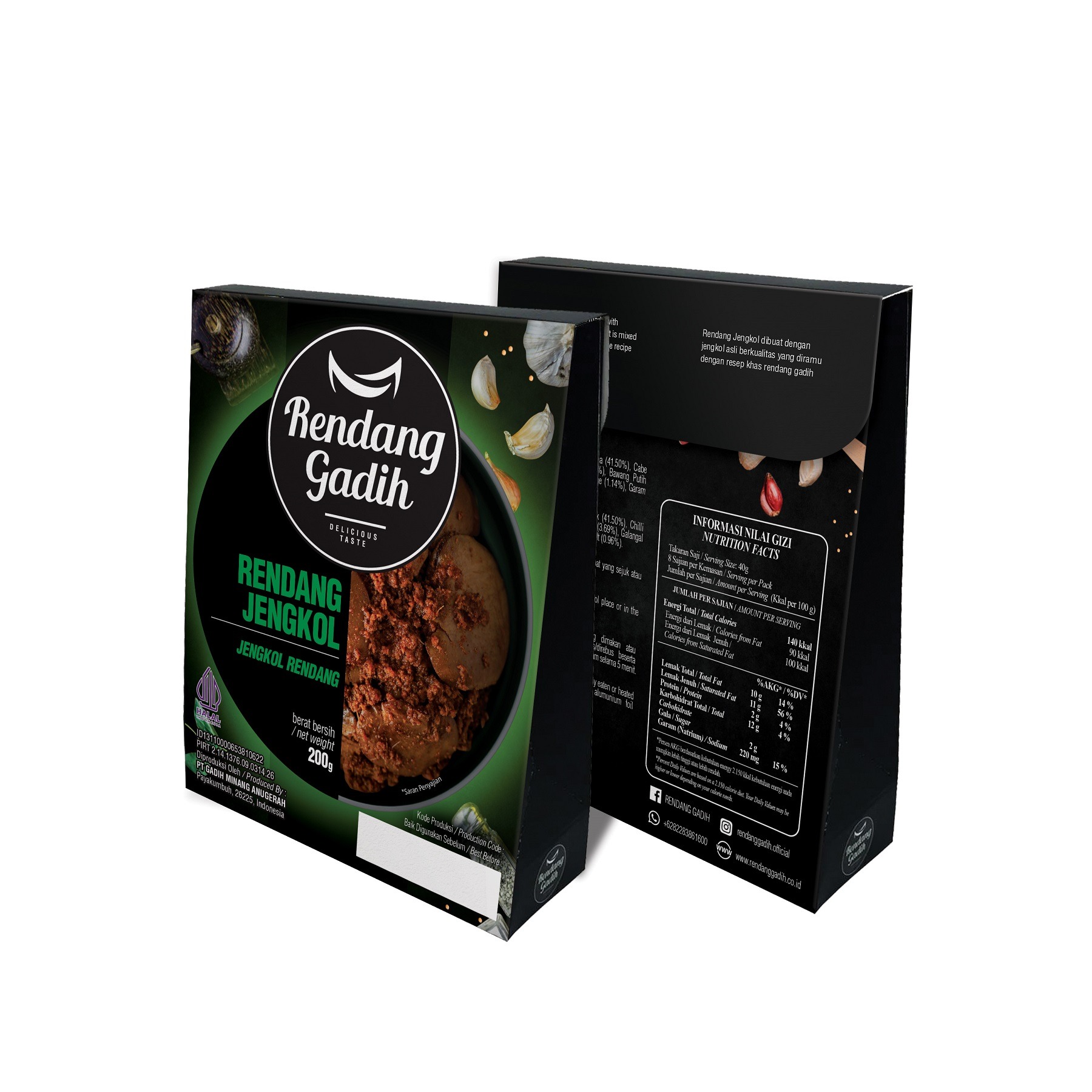 Rendang Jengkol (200 gram)
