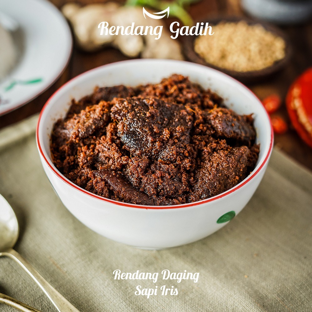 Rendang Daging Sapi Iris (250 gram)