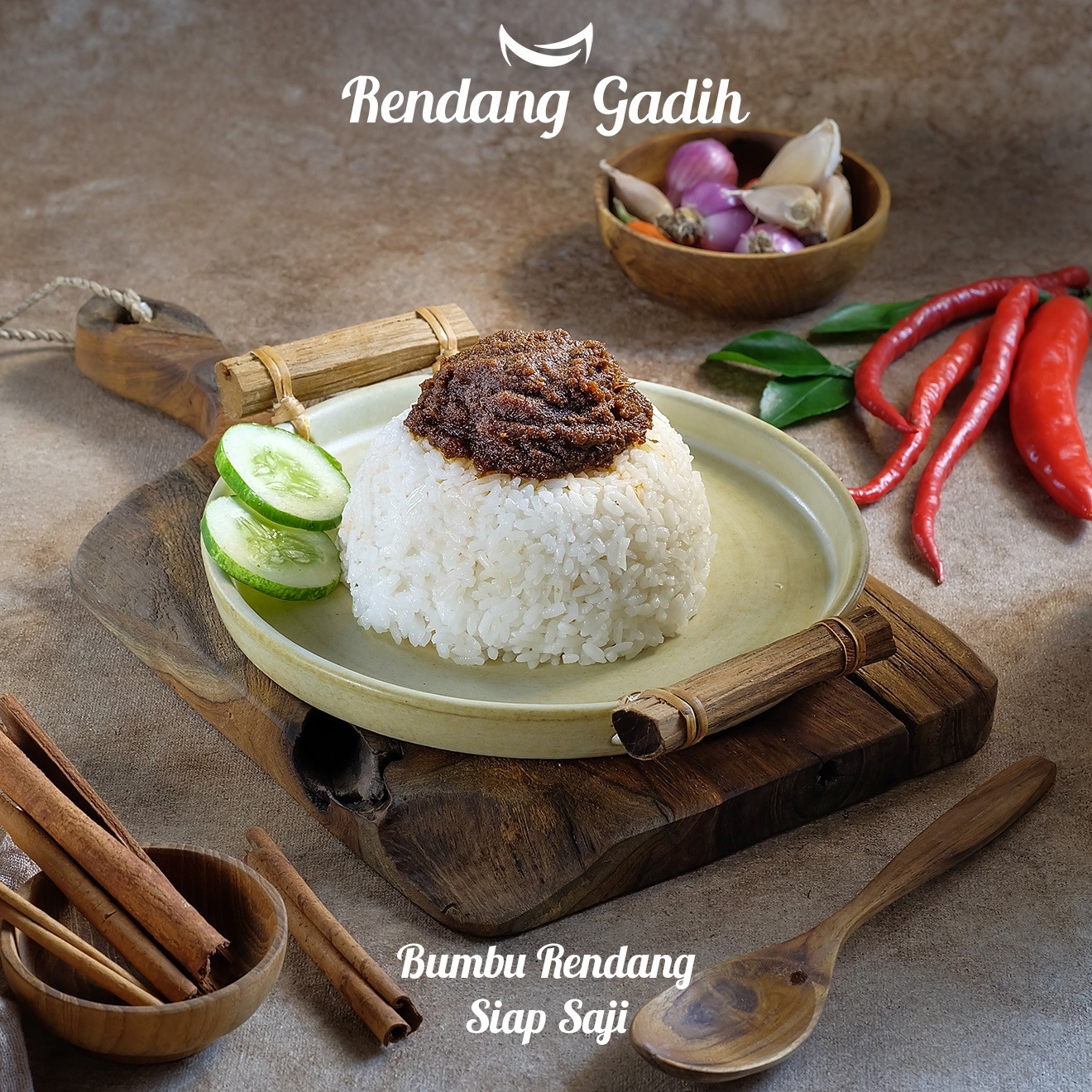 Bumbu Rendang Siap Saji (250 gram)