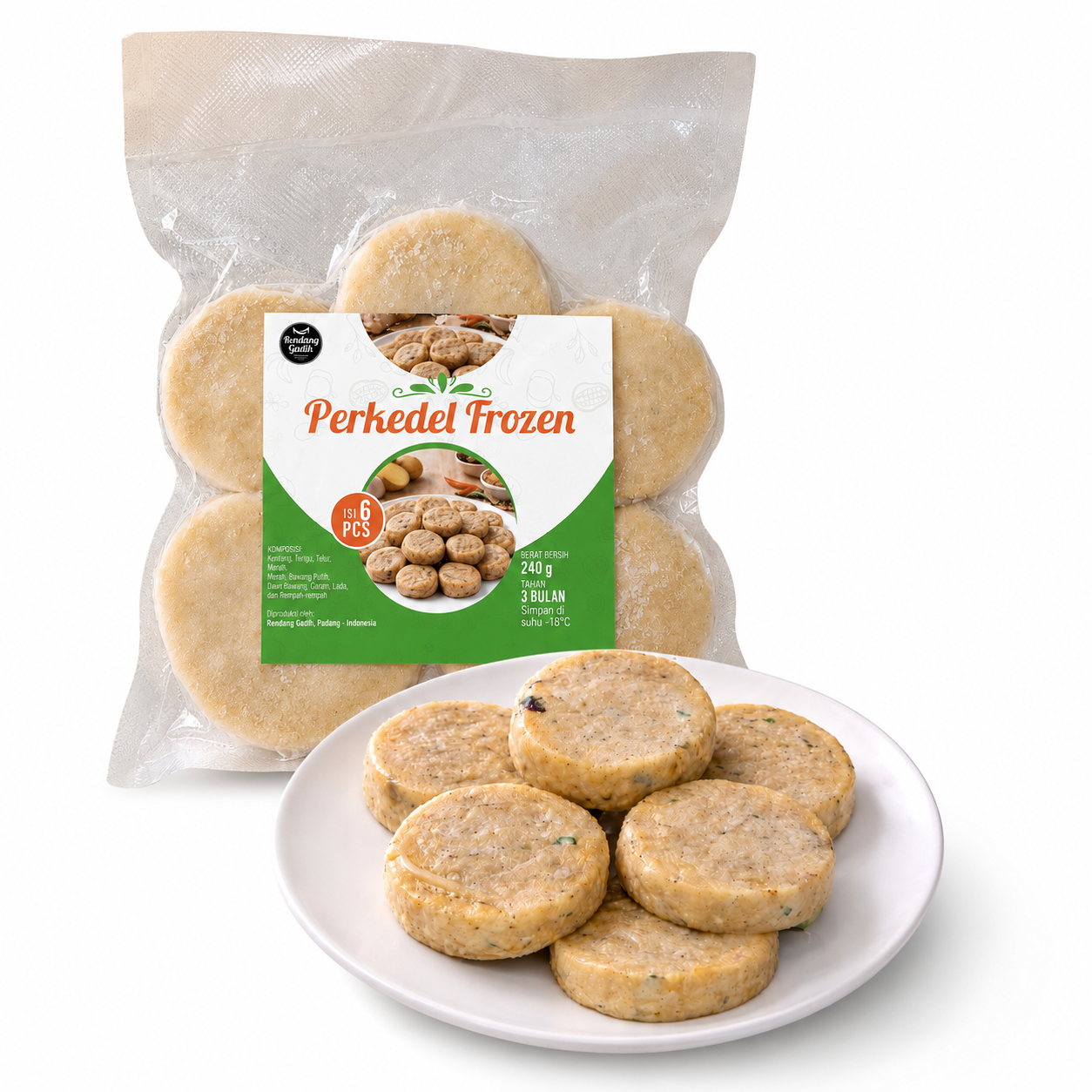 Perkedel Kentang Frozen 250gr