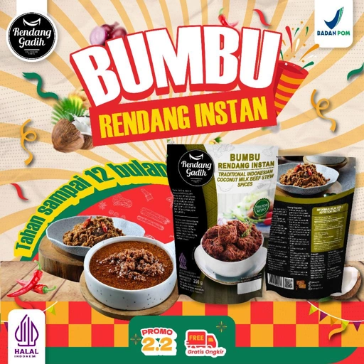 Image of Rendang Gadih - Bumbu Rendang Instan 250 g