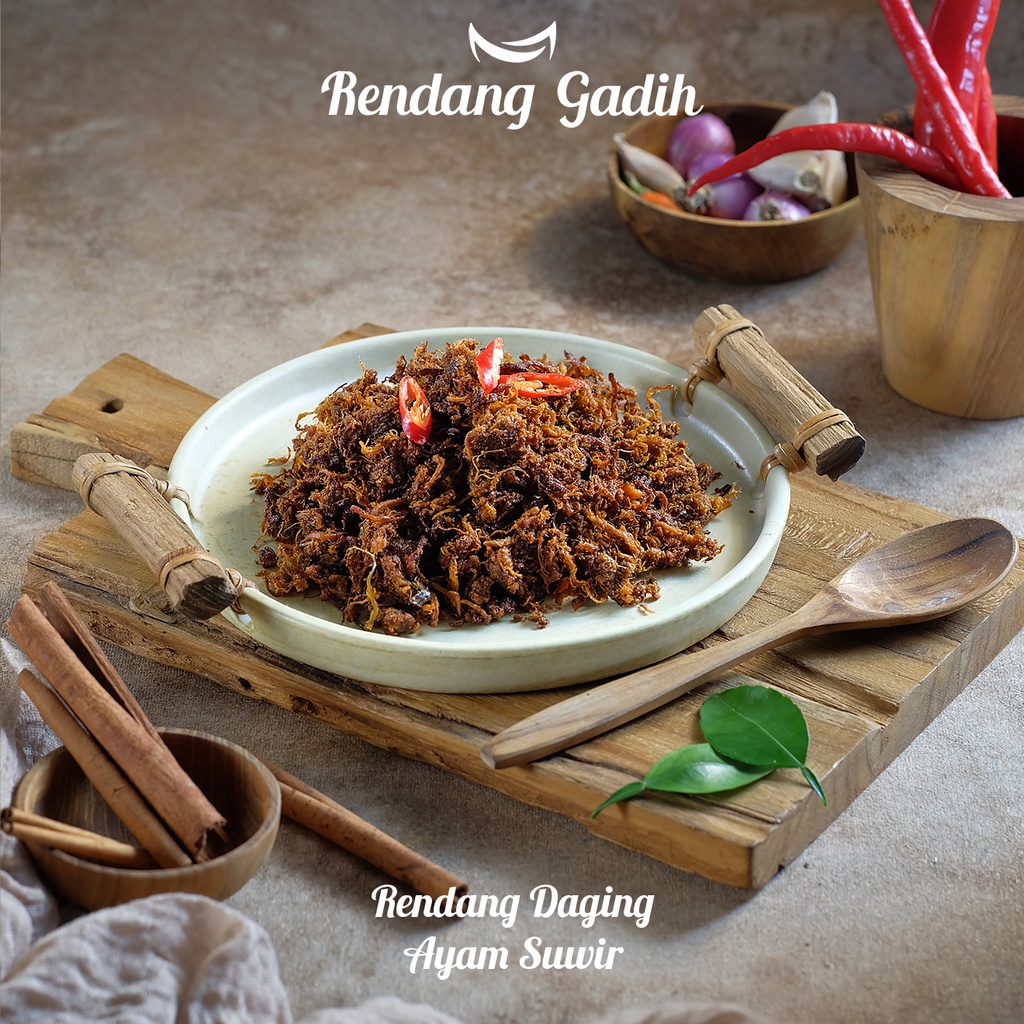 Rendang Daging Ayam Suwir (150 g)