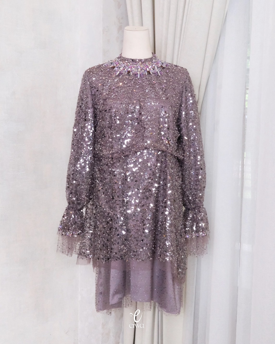 Vilia Tunik Lilac |EIWA 