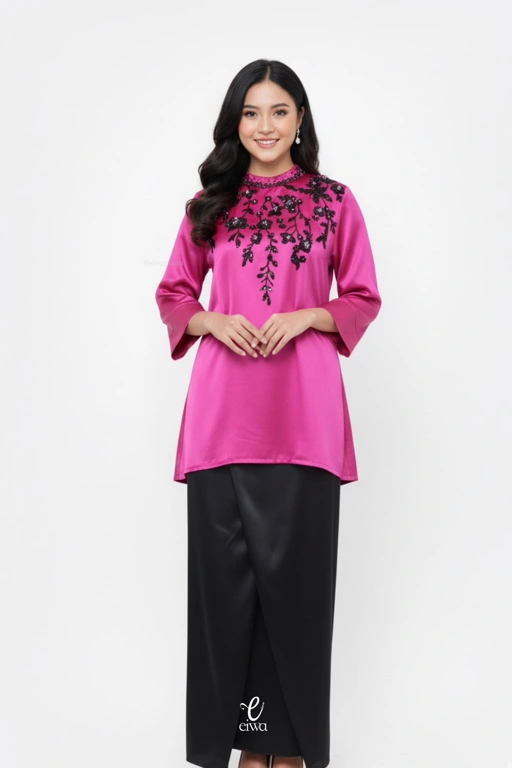 Image of Verika Tunik Pink Fanta | EIWA