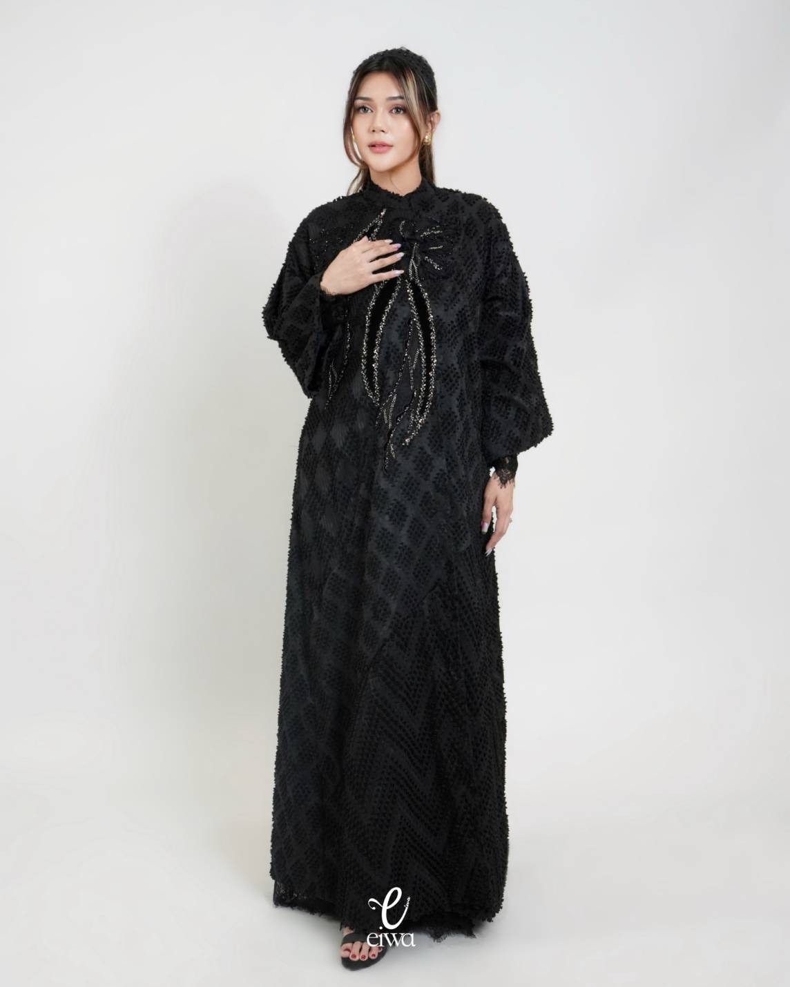 Jangganara dress black  |EIWA