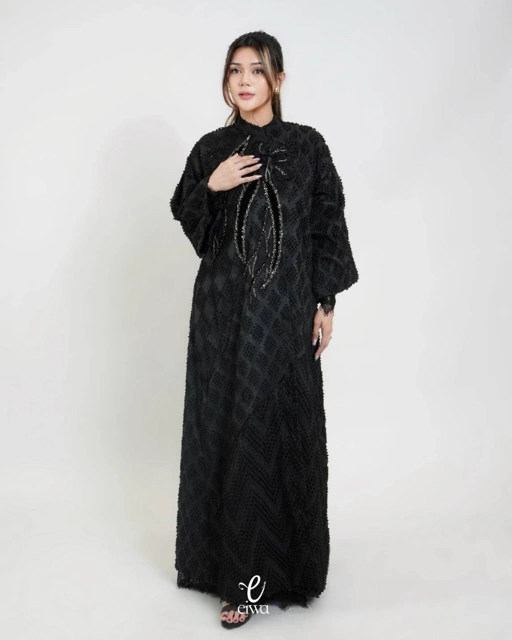 Jangganara dress black  |EIWA