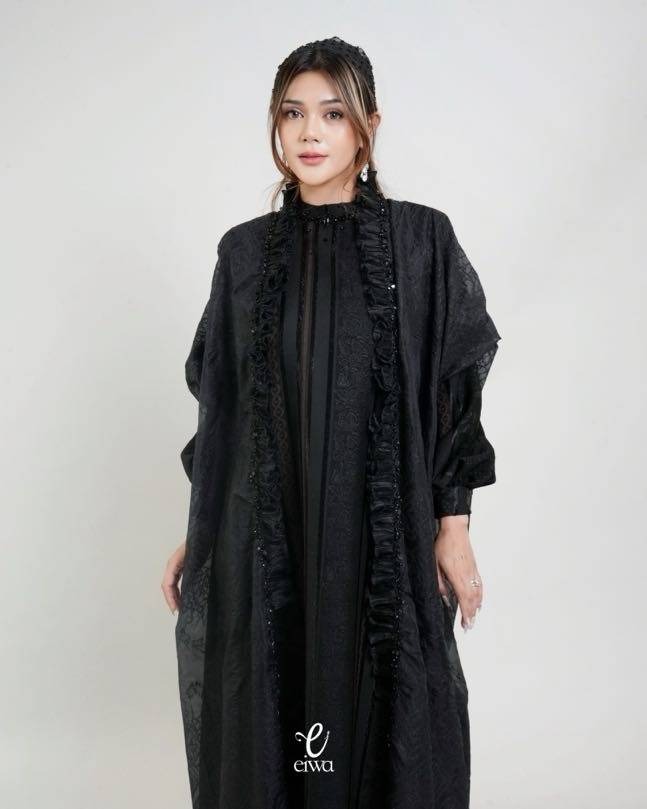 Soraya kaftan black |EIWA