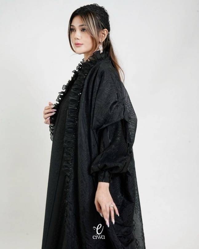 Soraya kaftan black |EIWA