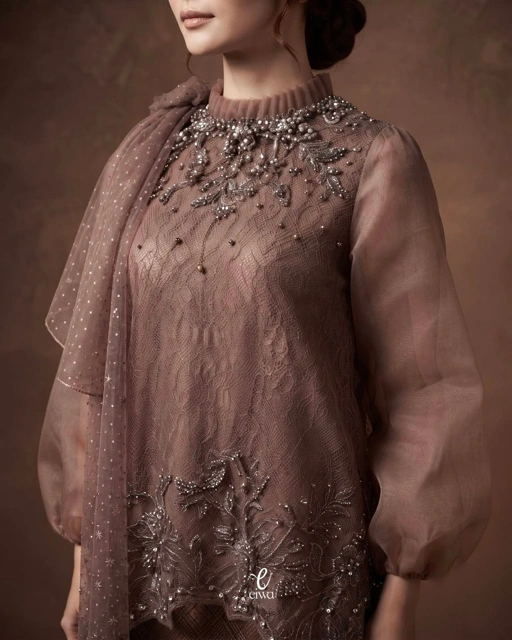 Juwita tunik brown |EIWA