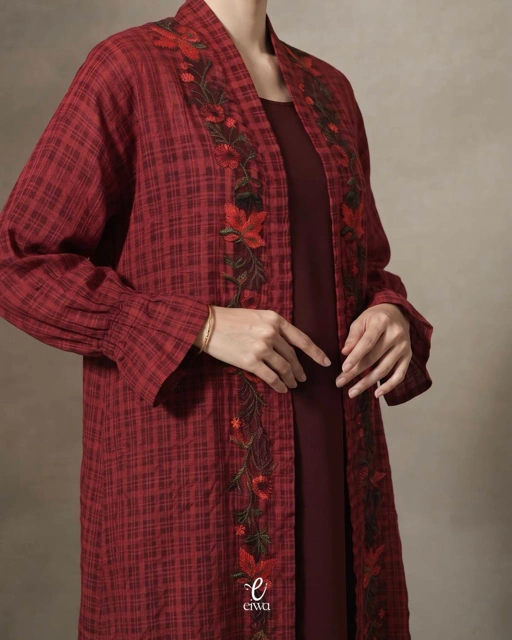 Elisia outer tunik maroon |EIWA