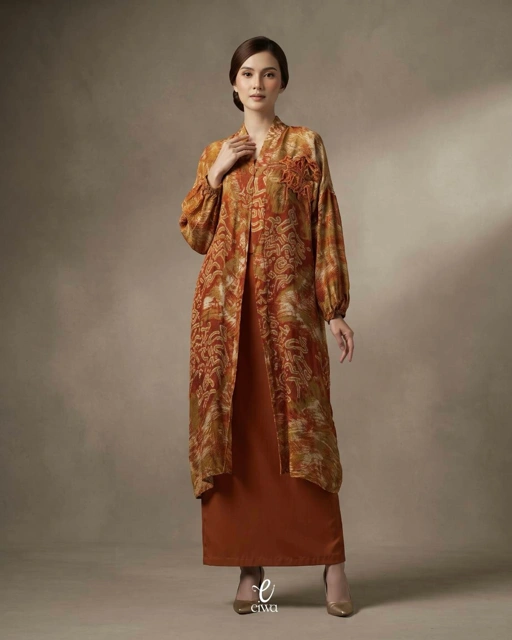 Varsya outer tunik orenge |EIWA