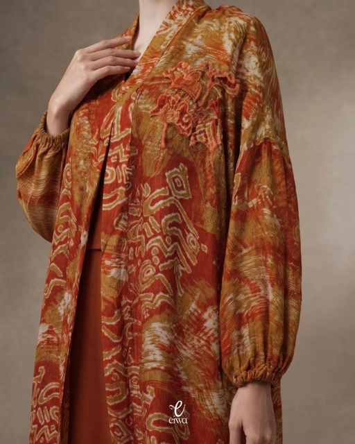 Varsya outer tunik orenge |EIWA