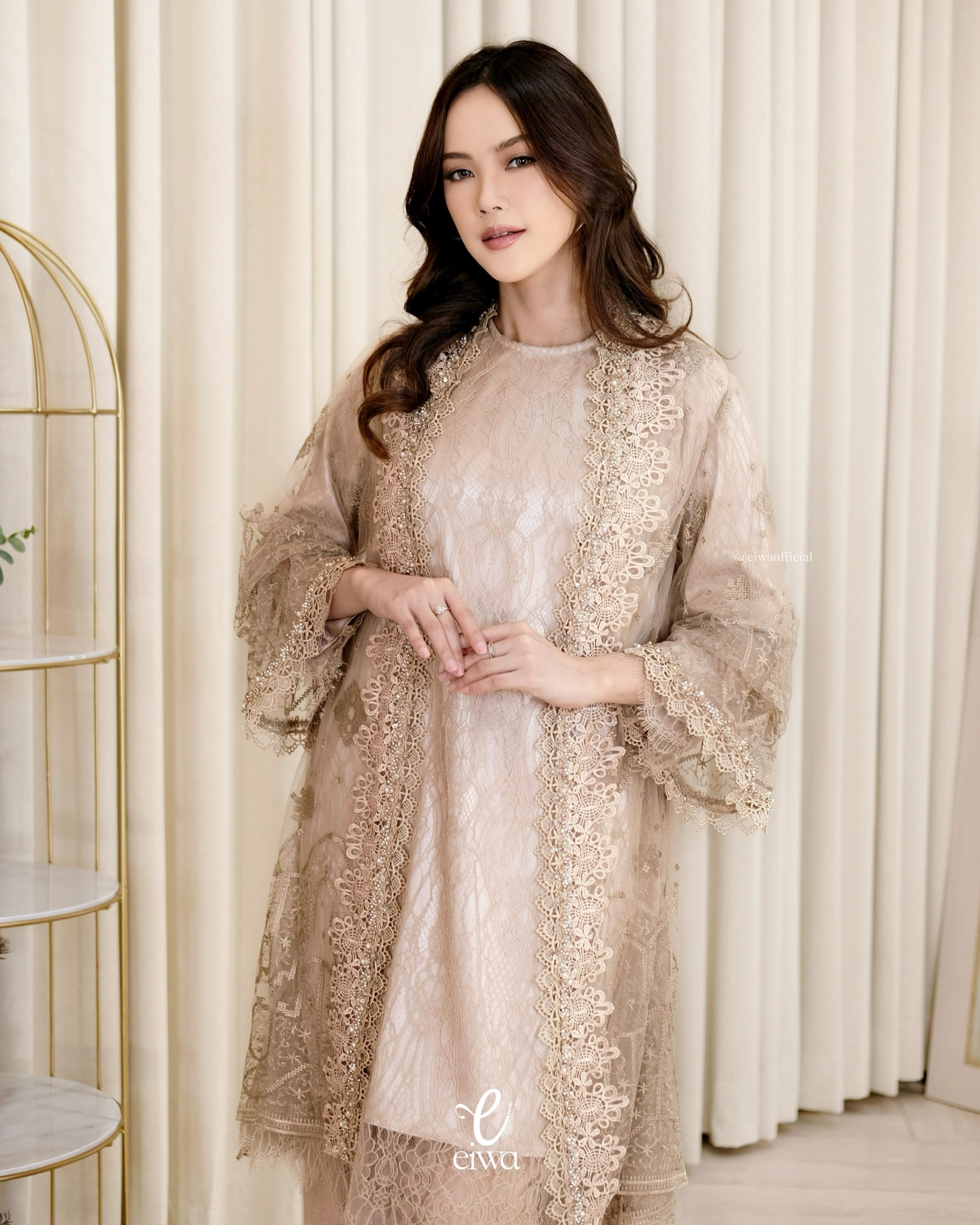 Karina Outer Tunik Nude | EIWA