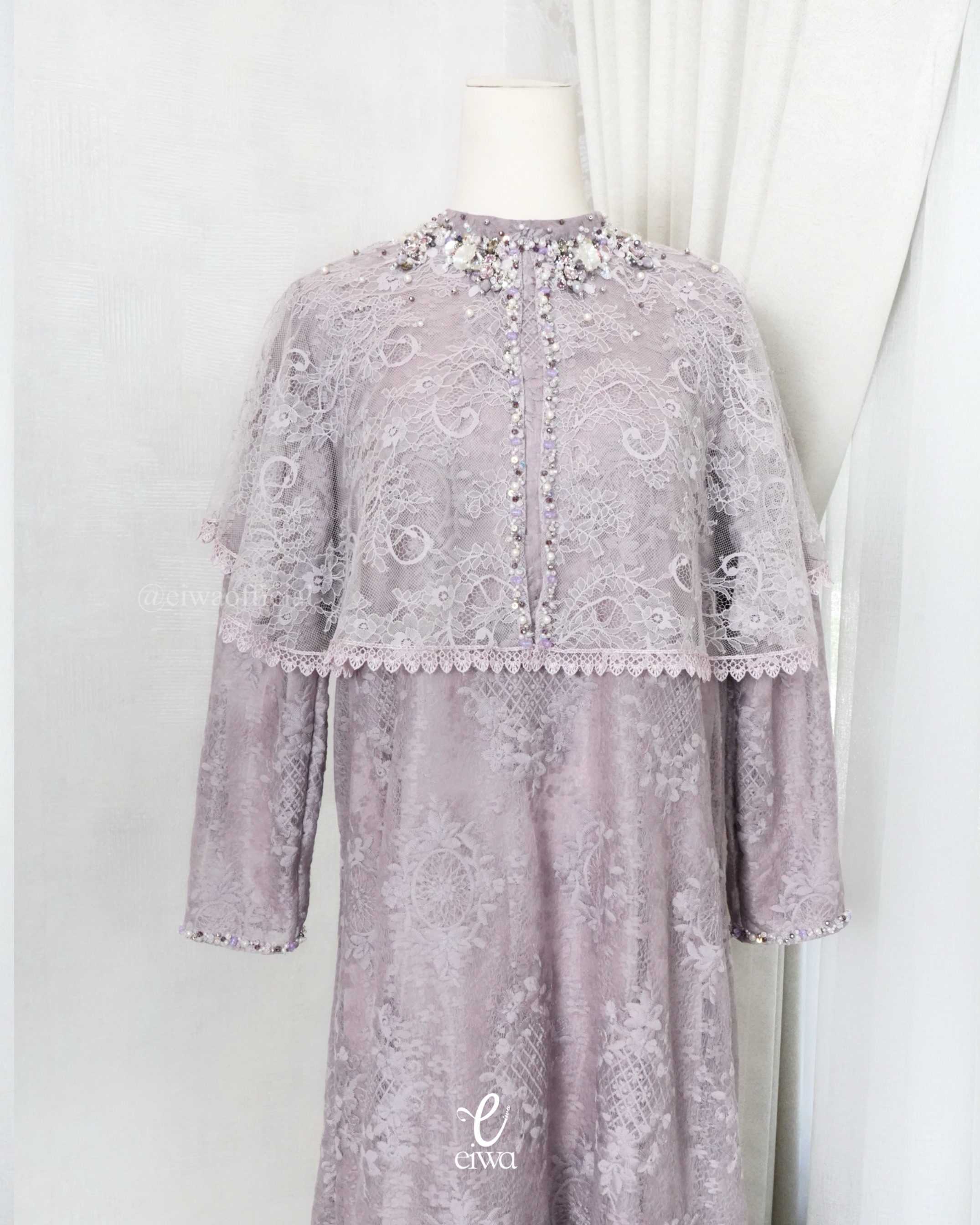 Katifa Dress Lilac | EIWA
