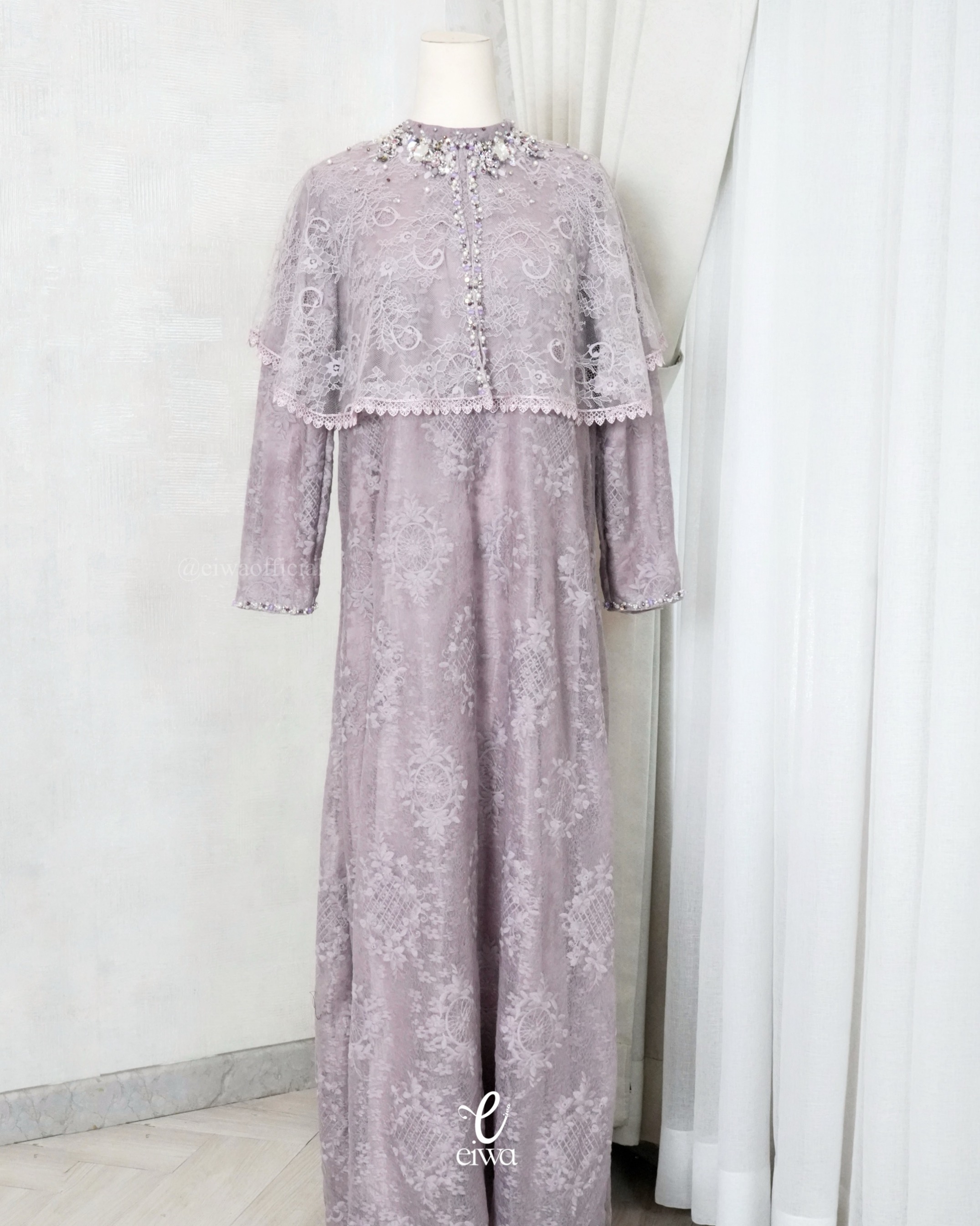 Katifa Dress Lilac | EIWA