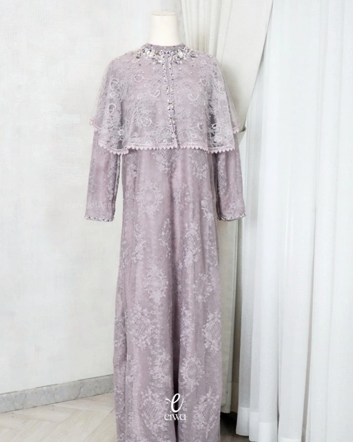Katifa Dress Lilac | EIWA