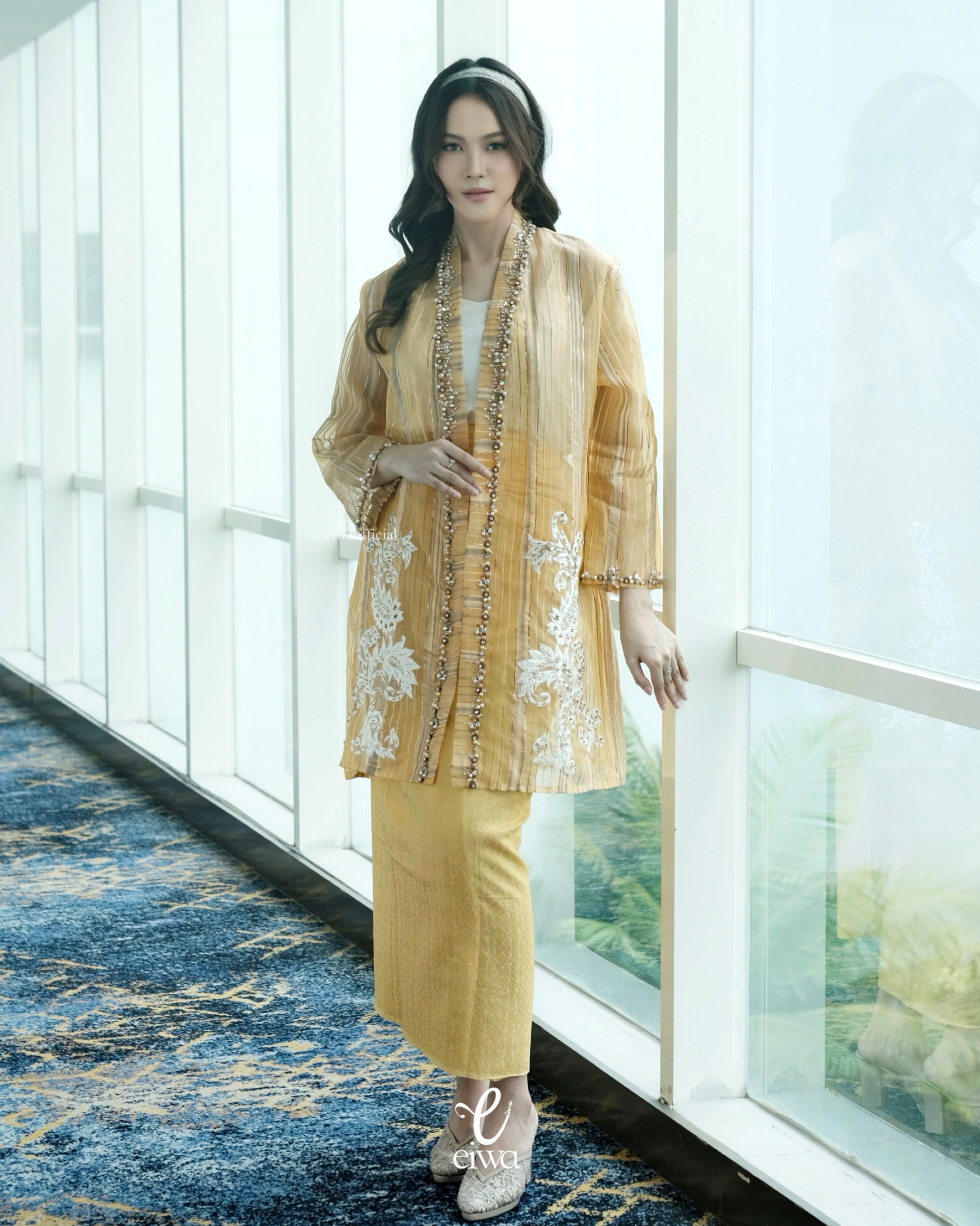 Varsya Outer Tunik Yellow Eggnog | EIWA