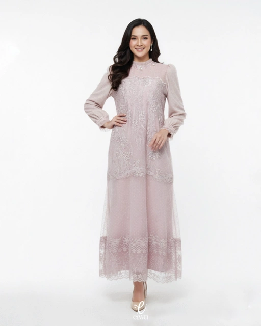 Image of Dress Aura Pink | EIWA