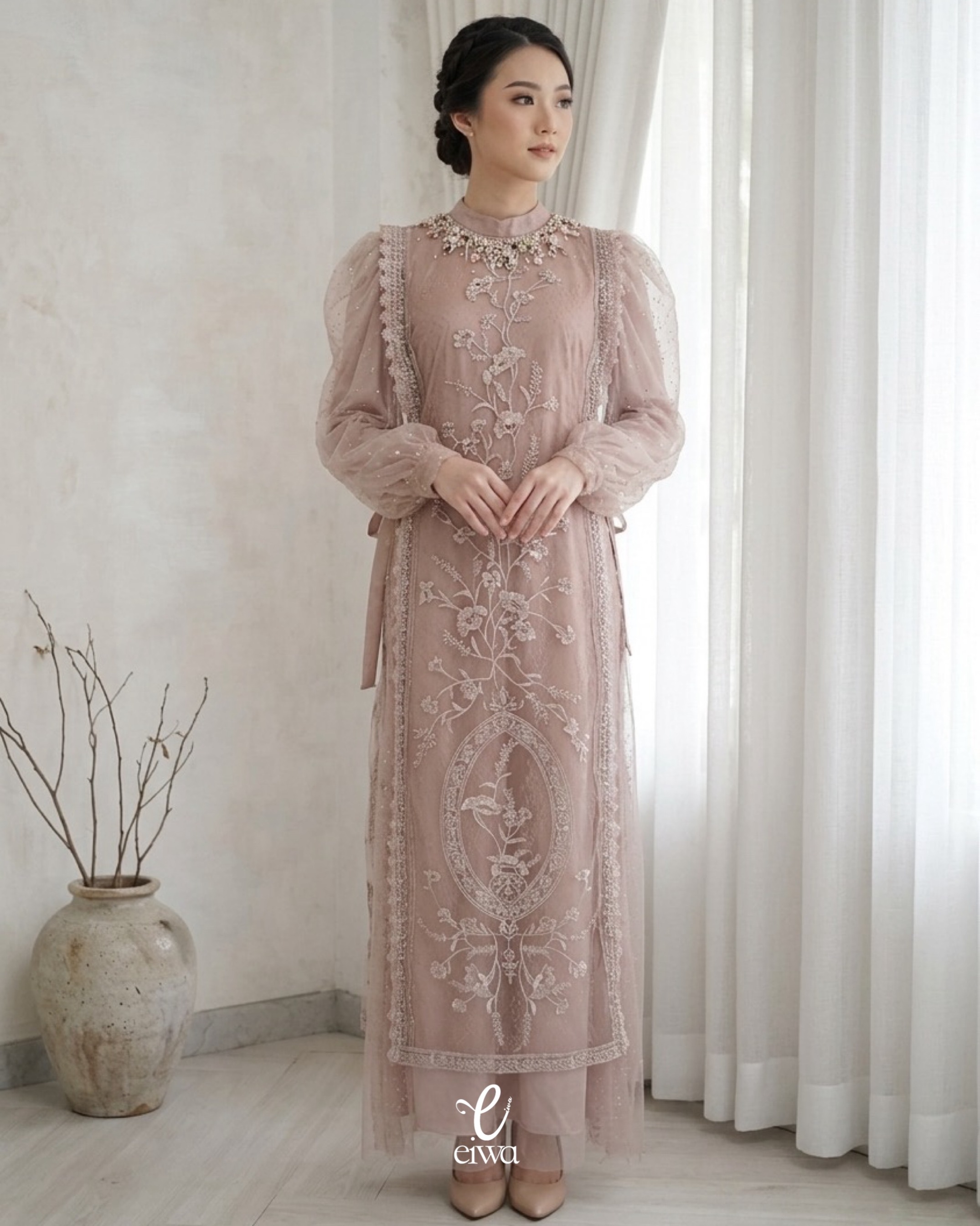Dress Hana Nude | EIWA