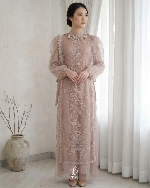 Image of Dress Hana Nude | EIWA
