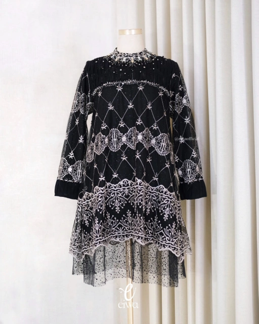 Image of Ayana Tunik Nude Black | EIWA