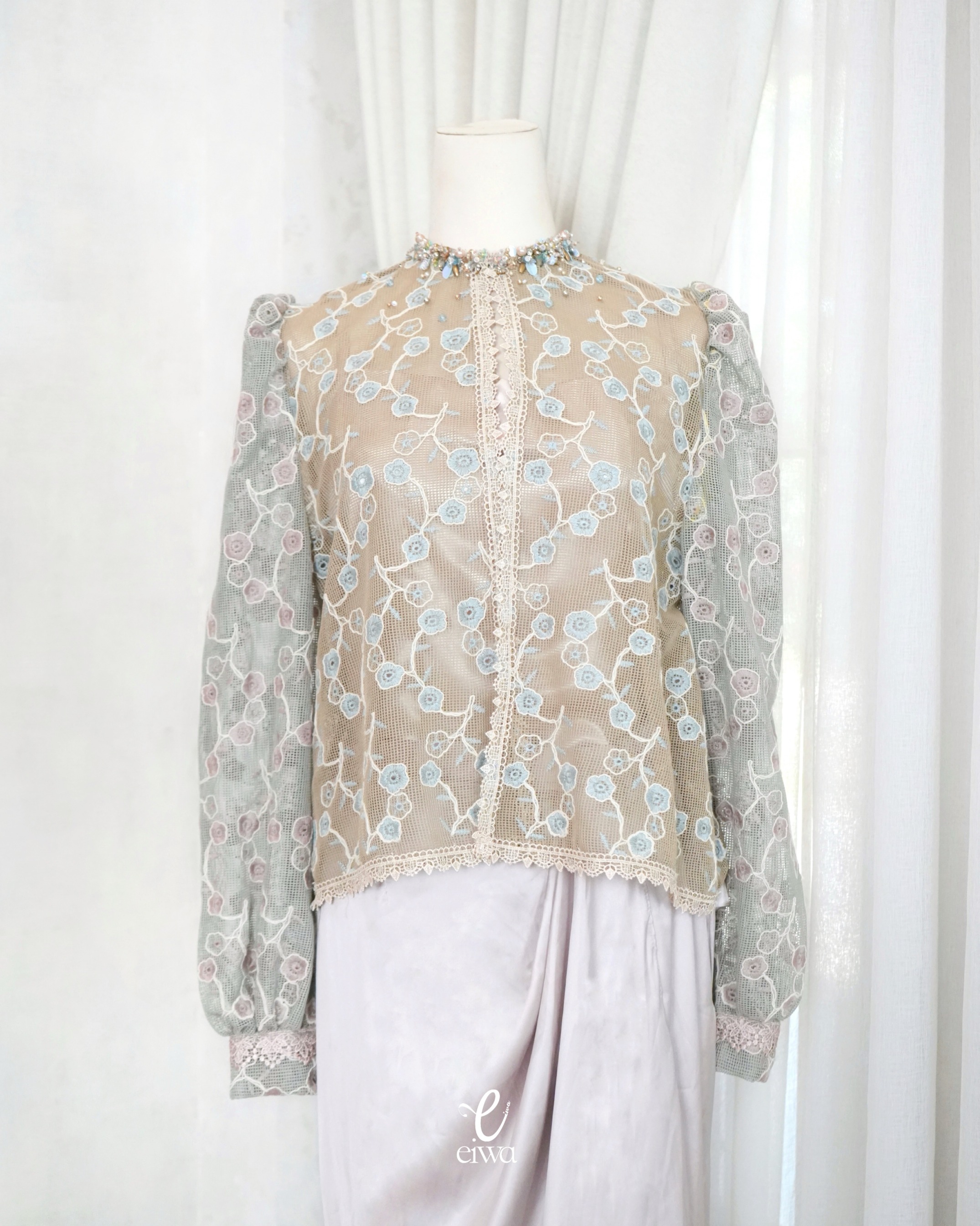 Outer Top Selyni Brown Mint | EIWA