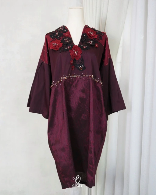 Vlori Bodo Top Burgundy | EIWA