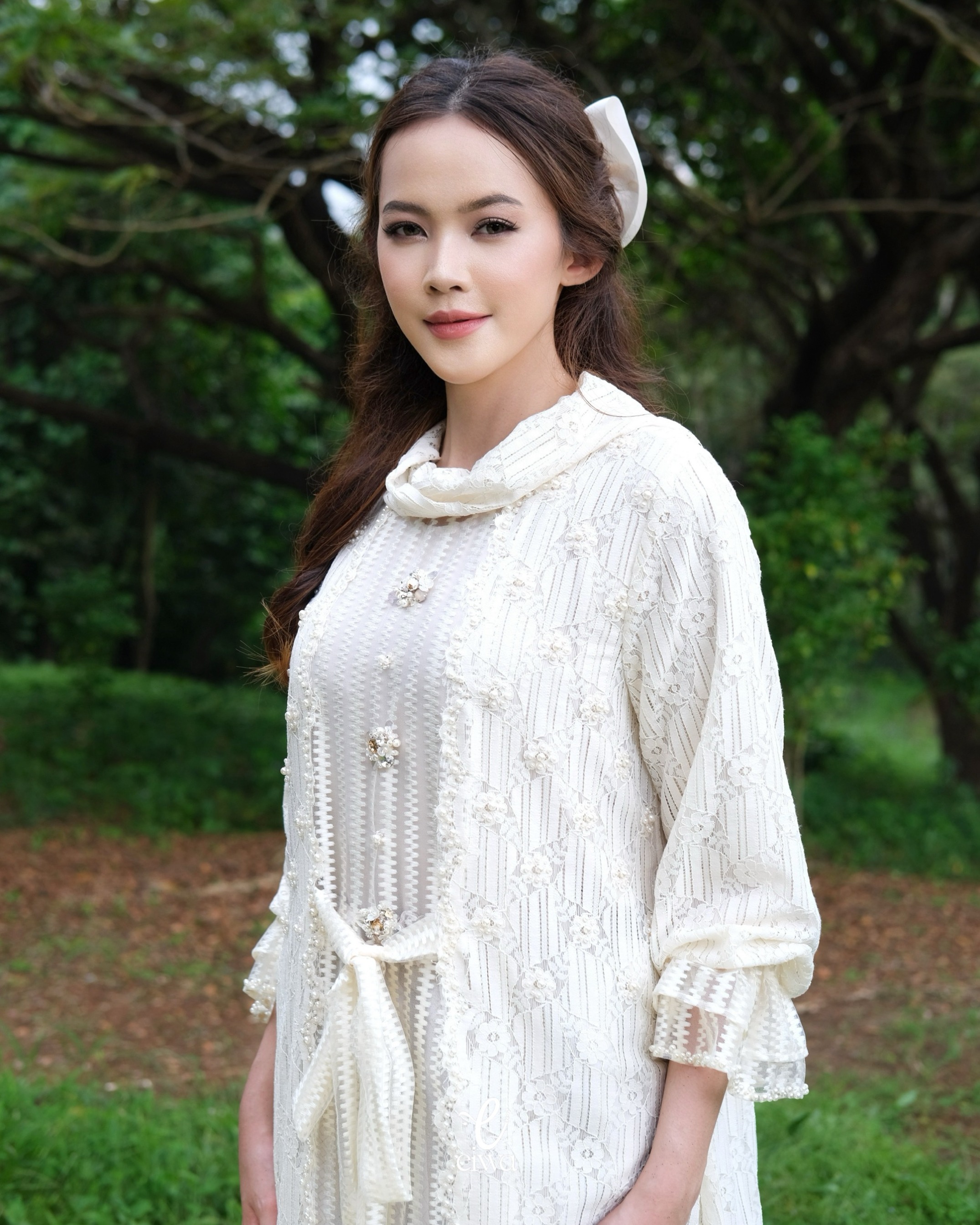 Asyifaa Tunik Broken White | EIWA
