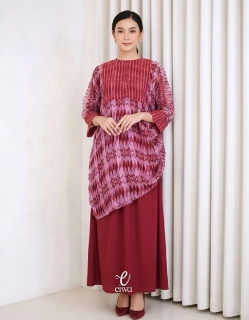 Image of Azeera Bodo Top Red | EIWA