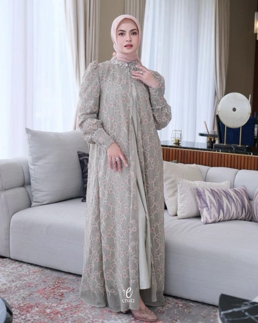 Image of Cassio Outer Dress Sage | Eiwa